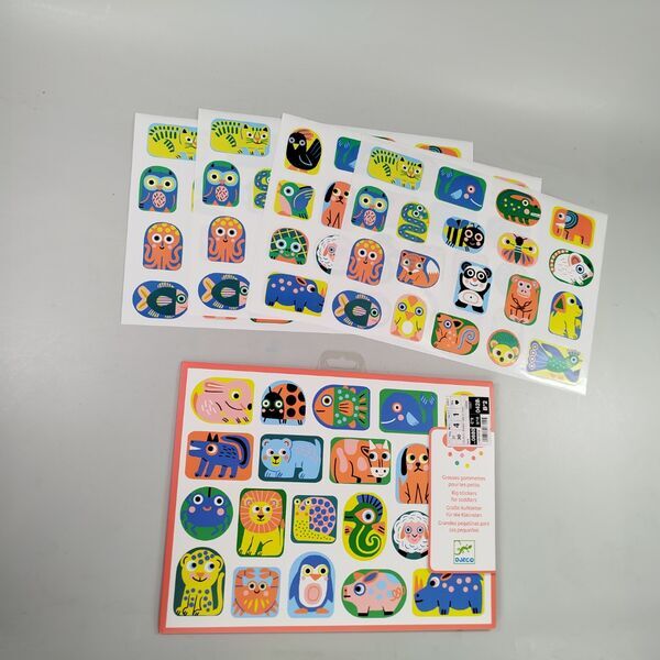 Djeco Lernspiel-Set – Puzzle & Magnete | multicolored 3