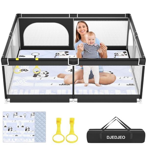 Djedjeo Laufgitter | schwarz 1