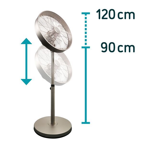 djive Flowmate Classic 120 Ventilatore a piedistallo | argento 3