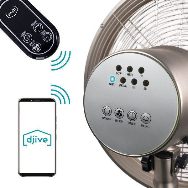 djive Flowmate Classic 50 Standventilator | silber 2