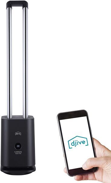 djive Flowmate Tower one Fan and air purifier | black