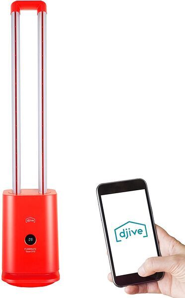 djive Flowmate Tower one Fan and air purifier | red