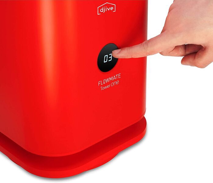 djive Flowmate Tower one Fan and air purifier | red 2