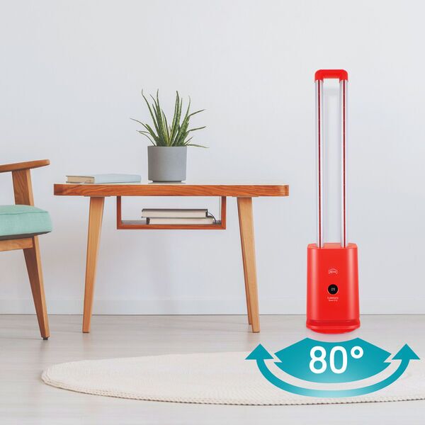 djive Flowmate Tower one Ventilator und Luftreiniger | rot 5