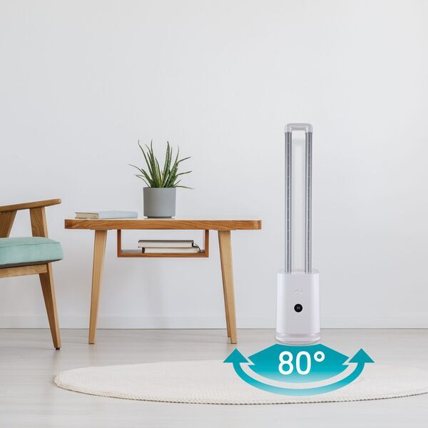 djive Flowmate Tower one ventilátor a čistička vzduchu | bílá 5