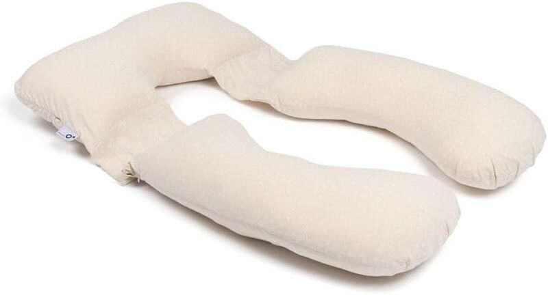 Doomoo Maxxy Schwangerschafts & Stillkissen Mini Flowers | beige 1