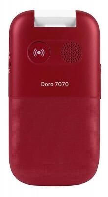 Doro 7070 | rød/hvid 2