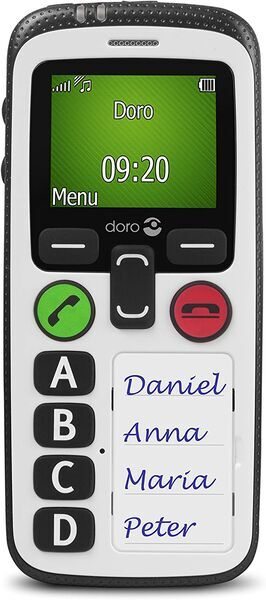 Doro Secure 580 | zwart/wit 2