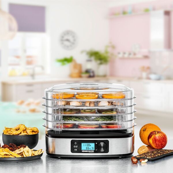 Rommelsbacher Dehydrator DA 350 | black/silver 2