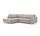 Douglas Sofa Chaise Longue Left Agnes Brown | brown, thumbnail 1 of 4