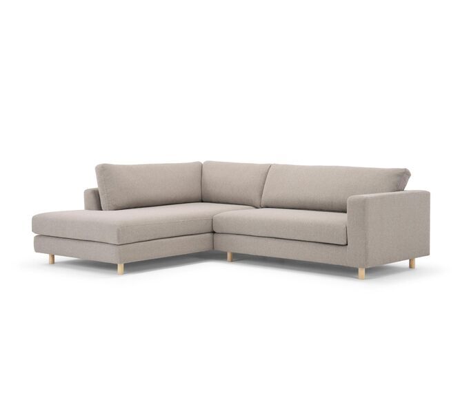 Douglas Sofa Chaise Longue Left Agnes Brown | brown, image 1 of 4