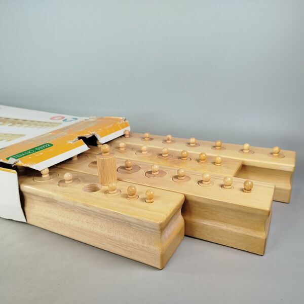 Dr. Ed & Toys Cylinder Blocks 03102 Steckspiele | mehrfarbig, image 3 of 3