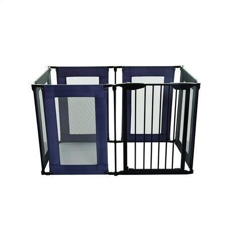 Dreambaby® Brooklyn 2-in-1 Converta Laufgitter | black 2