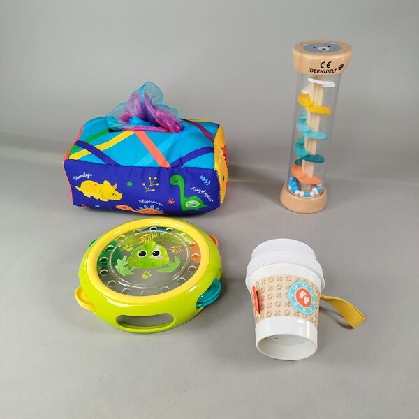 Dreamgro Bundle Plüschbär & Lernspielzeuge | mehrfarbig, image 2 of 2