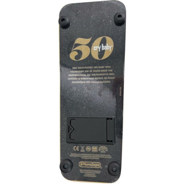 Dunlop Crybaby 50th Anniversary Gold Effektpedal | or, image 3 of 5