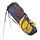 Dunlop Loco Golf Bag | black/orange | 6-Way thumbnail 2/4
