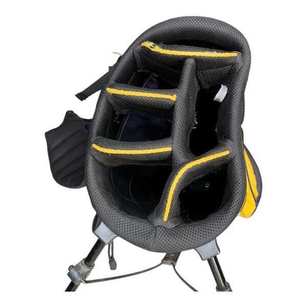 Dunlop Loco Golf Bag | schwarz/orange | 6-Way 3