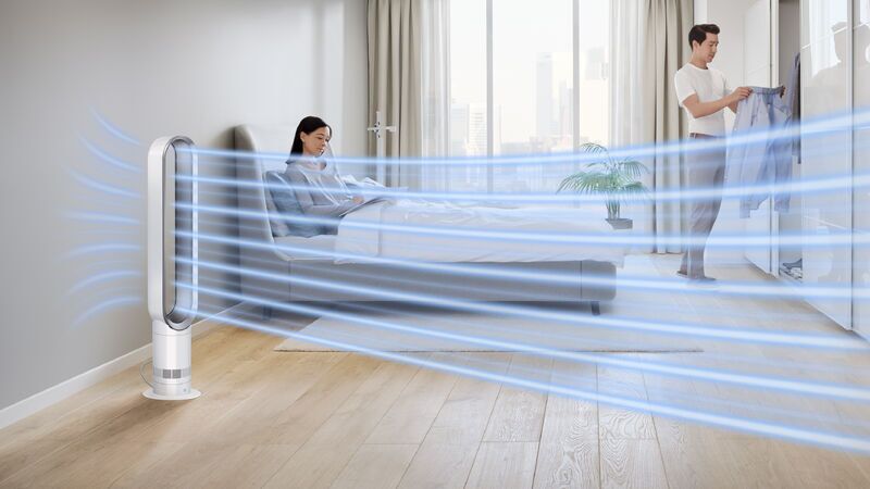 Dyson Cool AM07 Tower fan | white/silver 4