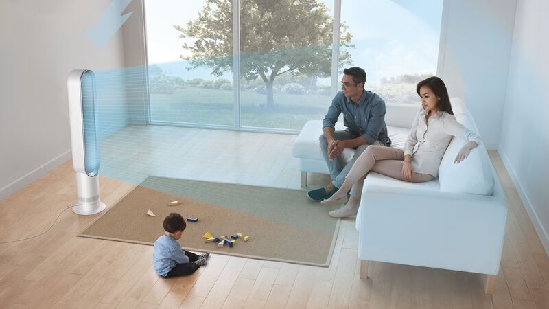 Dyson Cool AM07 Tower fan | white/silver 3