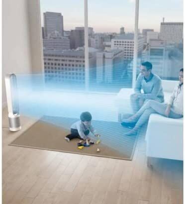 Dyson Pure Cool TP00 Ventilator und Luftreiniger | weiß/grau 5
