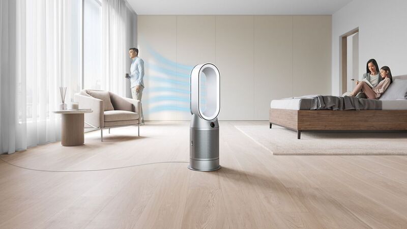 Dyson Purifier Hot + Cool™ HP07 Luftreiniger | weiß/silber 3