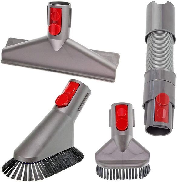 Dyson Quick Release Zubehörset | grau/rot 2