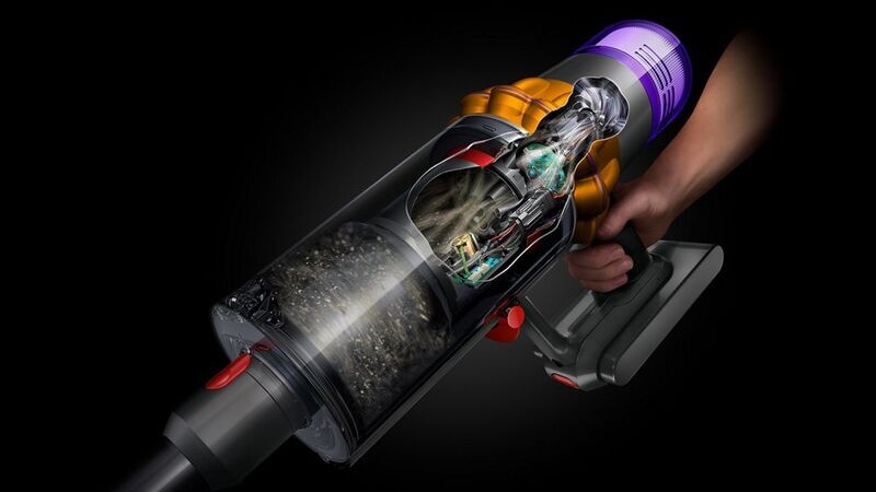Dyson V15 Detect Absolute Battery hand vacuum cleaner (369535-02) | yellow/nickel 5