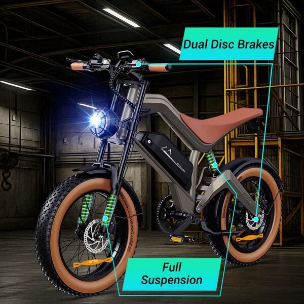 DYU M20 2026 | negro | 20" | M | < 500 km, image 4 of 4