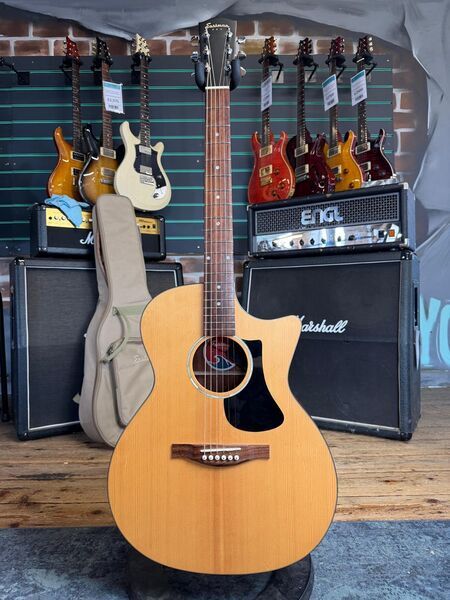 Eastman PCH2-GACE Thermo-Cure natural 2021 electro-acoustic guitar | Natural, image 1 of 5