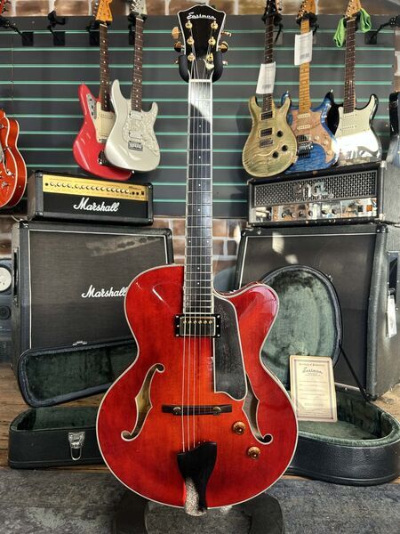 Eastman T146SM Gloss Classic Thinline Archtop Electric Guitar | gloss, image 1 of 5