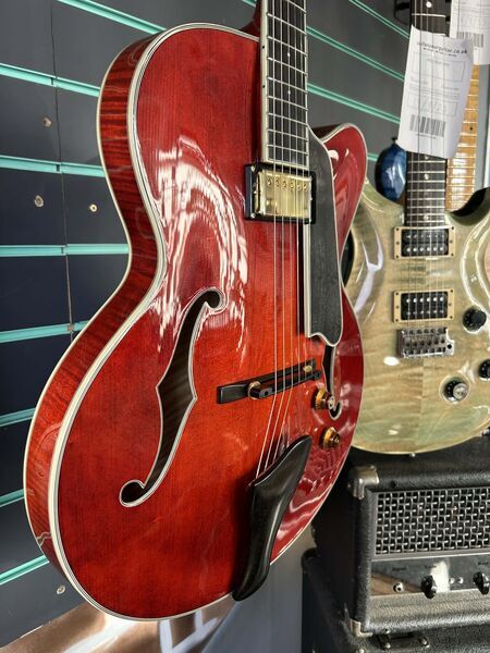Eastman T146SM Gloss Classic Thinline Archtop Electric Guitar | gloss, image 3 of 5