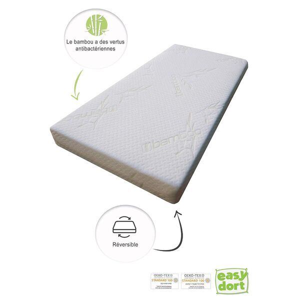 Easy Dort Babykörbchenmatratze | white 3