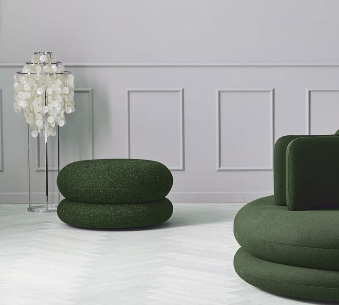 Easy Pouf Vidar Grün | grün, image 1 of 4