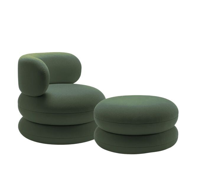 Easy Pouf Vidar Grün | grün, image 2 of 4
