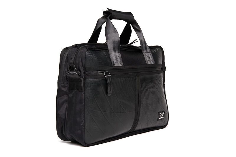 Ecowings Elegant Eagle Recycled Laptop Bag | black 3