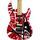Eddie Van Halen Frankenstein Strat Replica - Red Striped | red, thumbnail 1 of 5