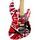 Eddie Van Halen Frankenstein Strat Replica - Red Striped | red, thumbnail 2 of 5