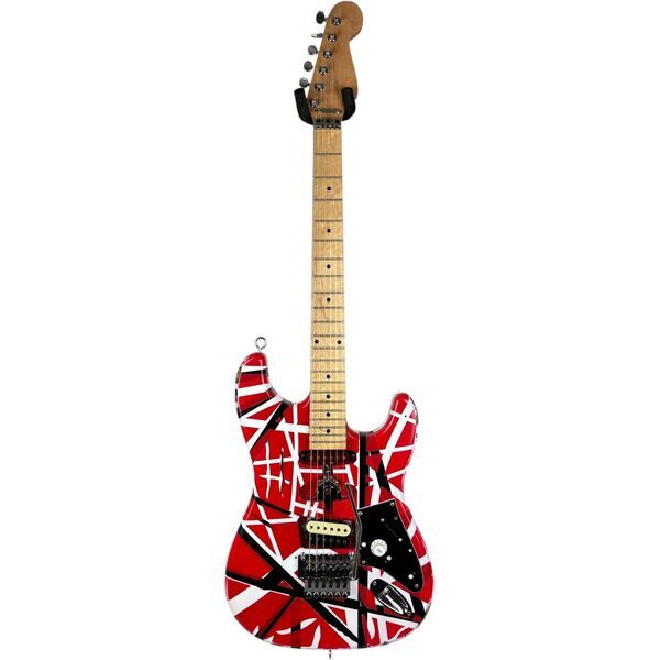 Eddie Van Halen Frankenstein Strat Replica - Red Striped | red, image 3 of 5