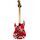 Eddie Van Halen Frankenstein Strat Replica - Red Striped | red, thumbnail 4 of 5
