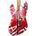 Eddie Van Halen Frankenstein Strat Replica - Red Striped | red, thumbnail 5 of 5