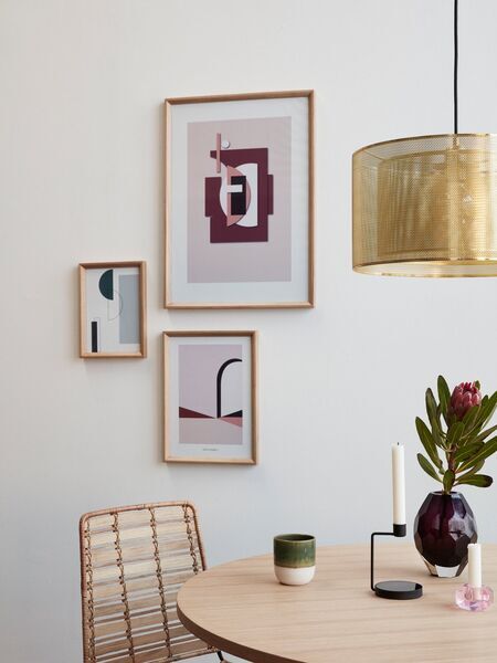 Edge pendant light brass colors | metal, image 1 of 1