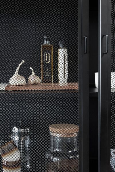 Edge cabinet Dobbelt black | black, image 2 of 4