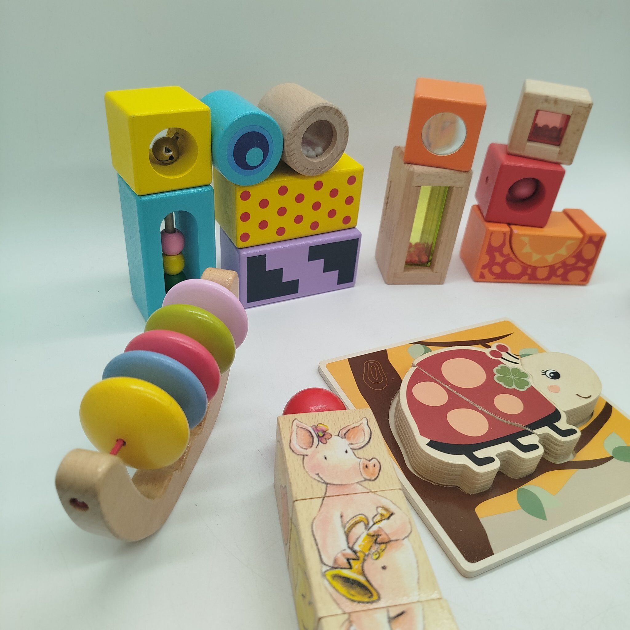 Eichhorn Bundle Holzspielzeug Puzzles & Dino