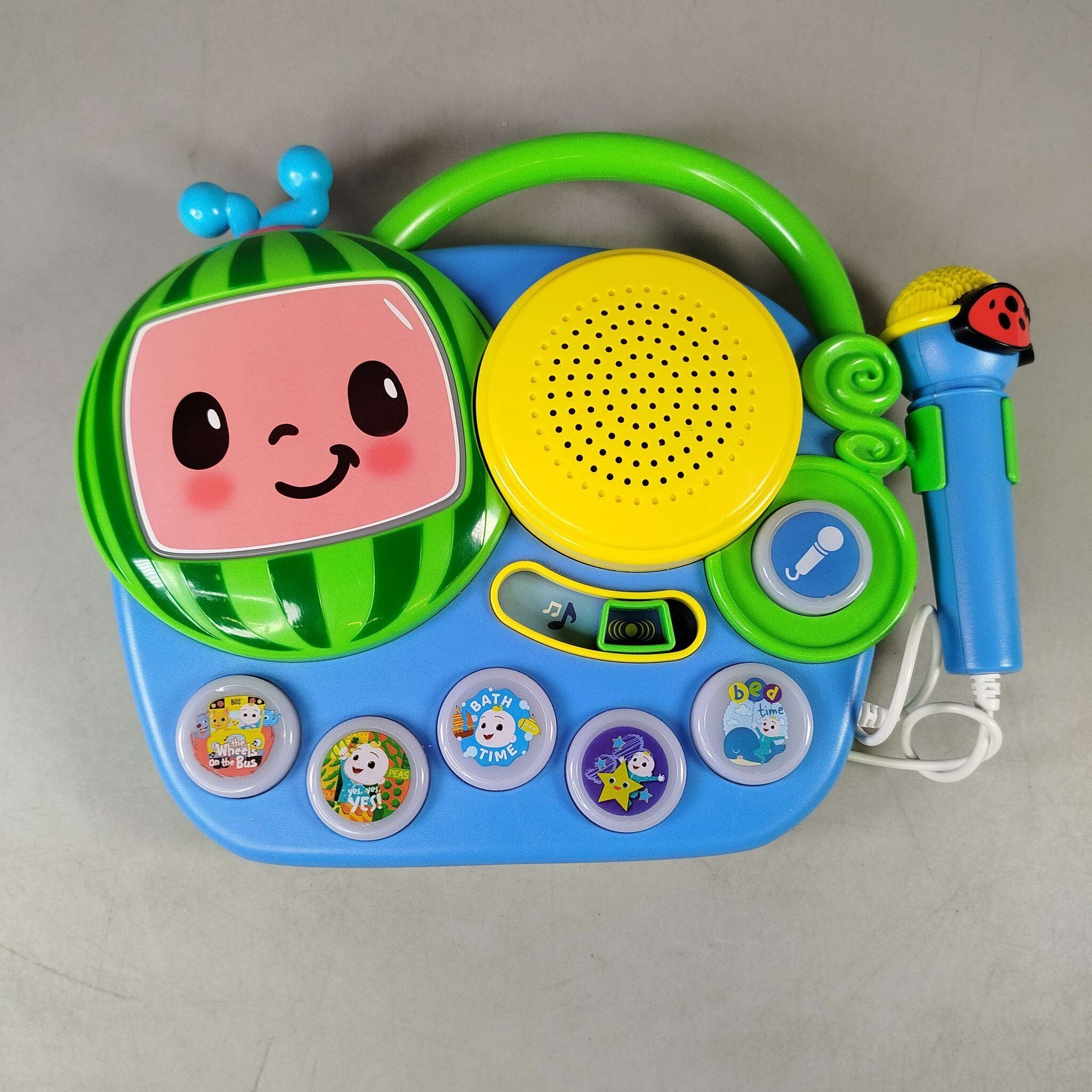eKids Cocomelon Boombox CO-115.UEMv1 mit Mikrofone