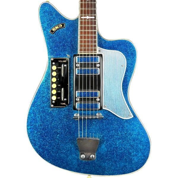 Eko Ekomaster 400 1960 | blue sparkle, image 1 of 5