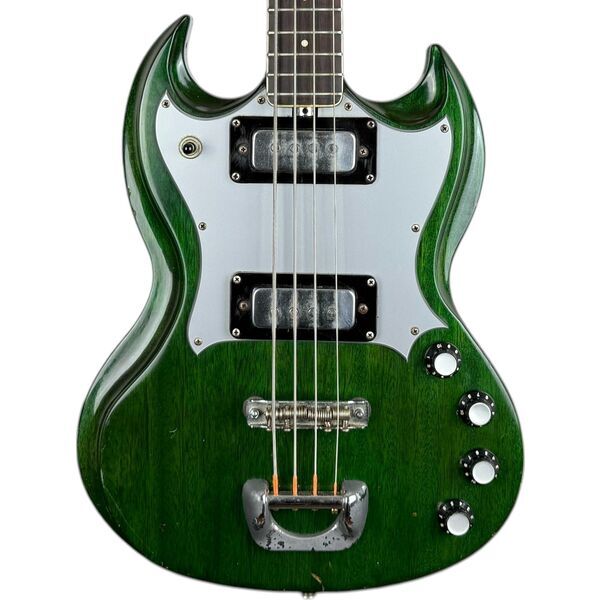 EKO Indy bass 1972 - transparent green | green, image 1 of 5