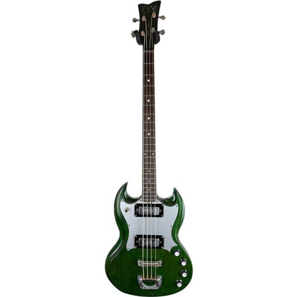 EKO Indy bass 1972 - transparent green | green, image 3 of 5