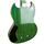EKO Indy bass 1972 - transparent green | green, thumbnail 5 of 5