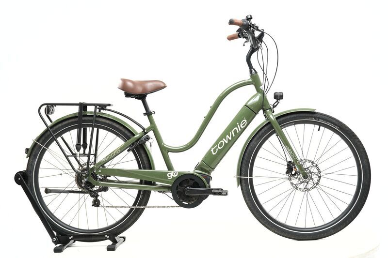 Electra Townie Path Go! 5i (2021) | Step-Through | olive | 27.5" | 49 cm | 1500 - 2000 km