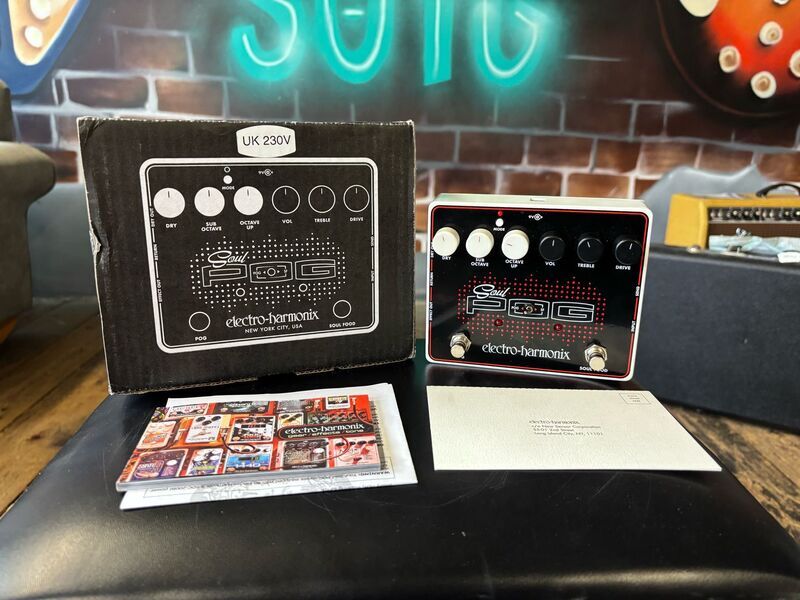 Electro-Harmonix Soul POG Overdrive/Octave Guitar Effects Pedal | Original, image 1 of 5